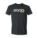 Ganja Logo T-Shirt Dark Heather-Grey - Size L Tee