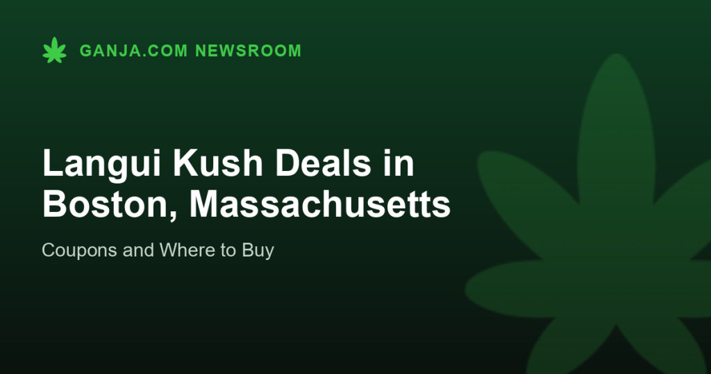 Langui Kush Deals in Boston, Massachusetts