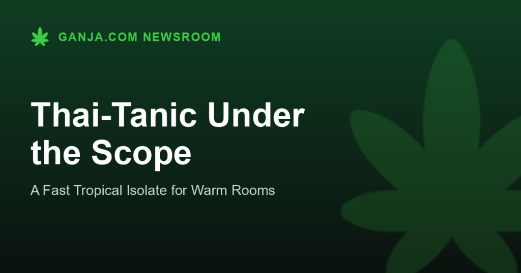 Thai-Tanic Under the Scope