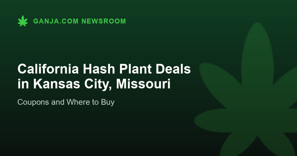 California Hash Plant Deals in Kansas City, Missouri