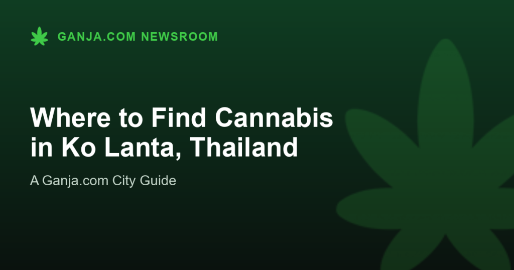 Where to Find Cannabis in Ko Lanta, Thailand