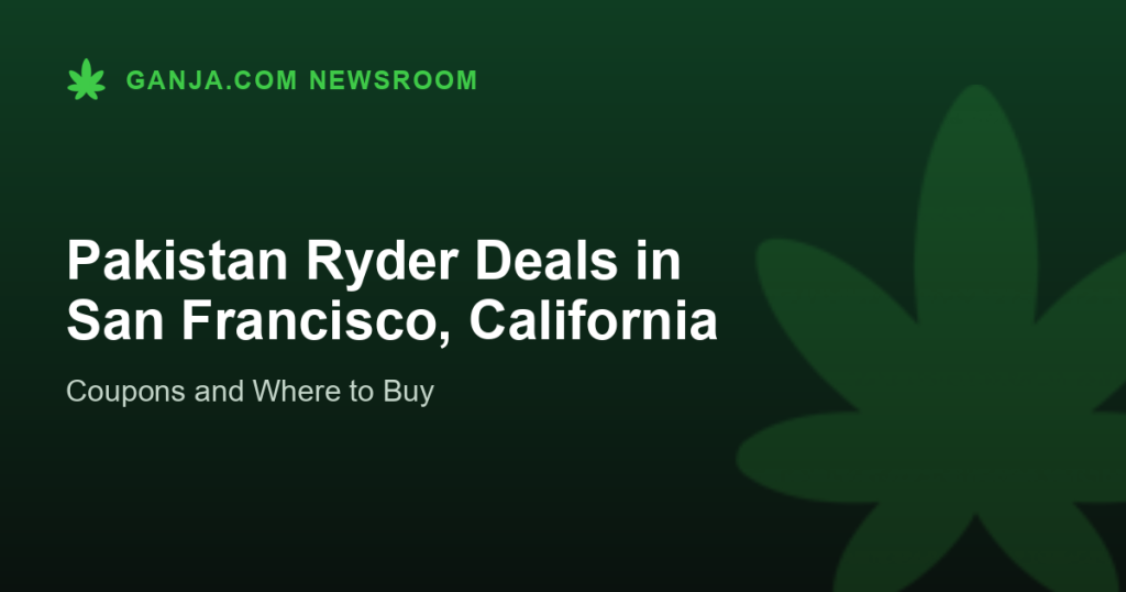 Pakistan Ryder Deals in San Francisco, California