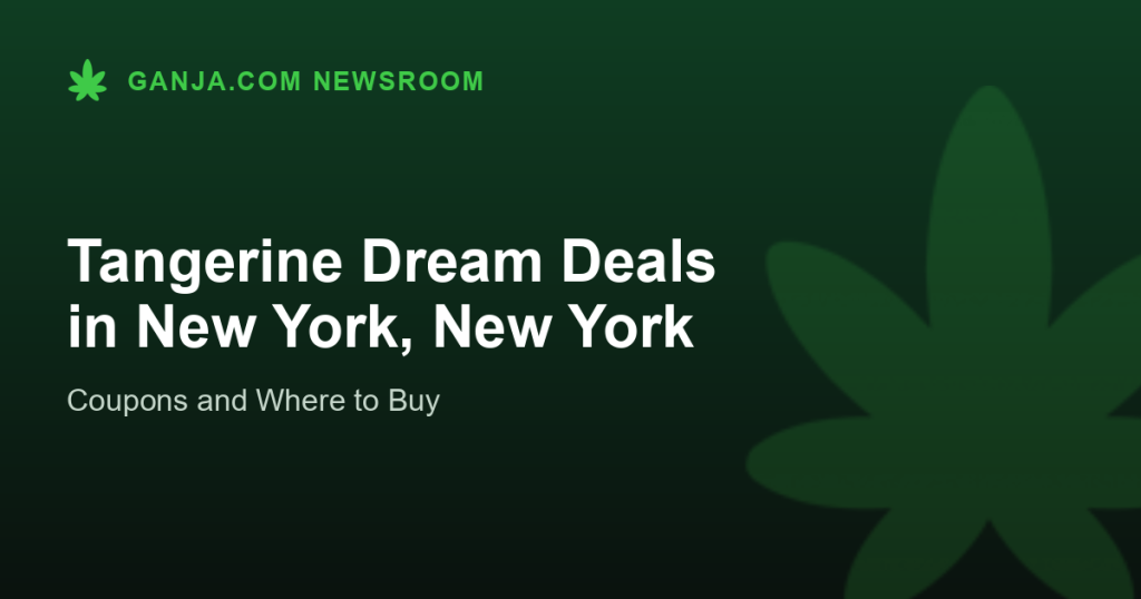 Tangerine Dream Deals in New York, New York